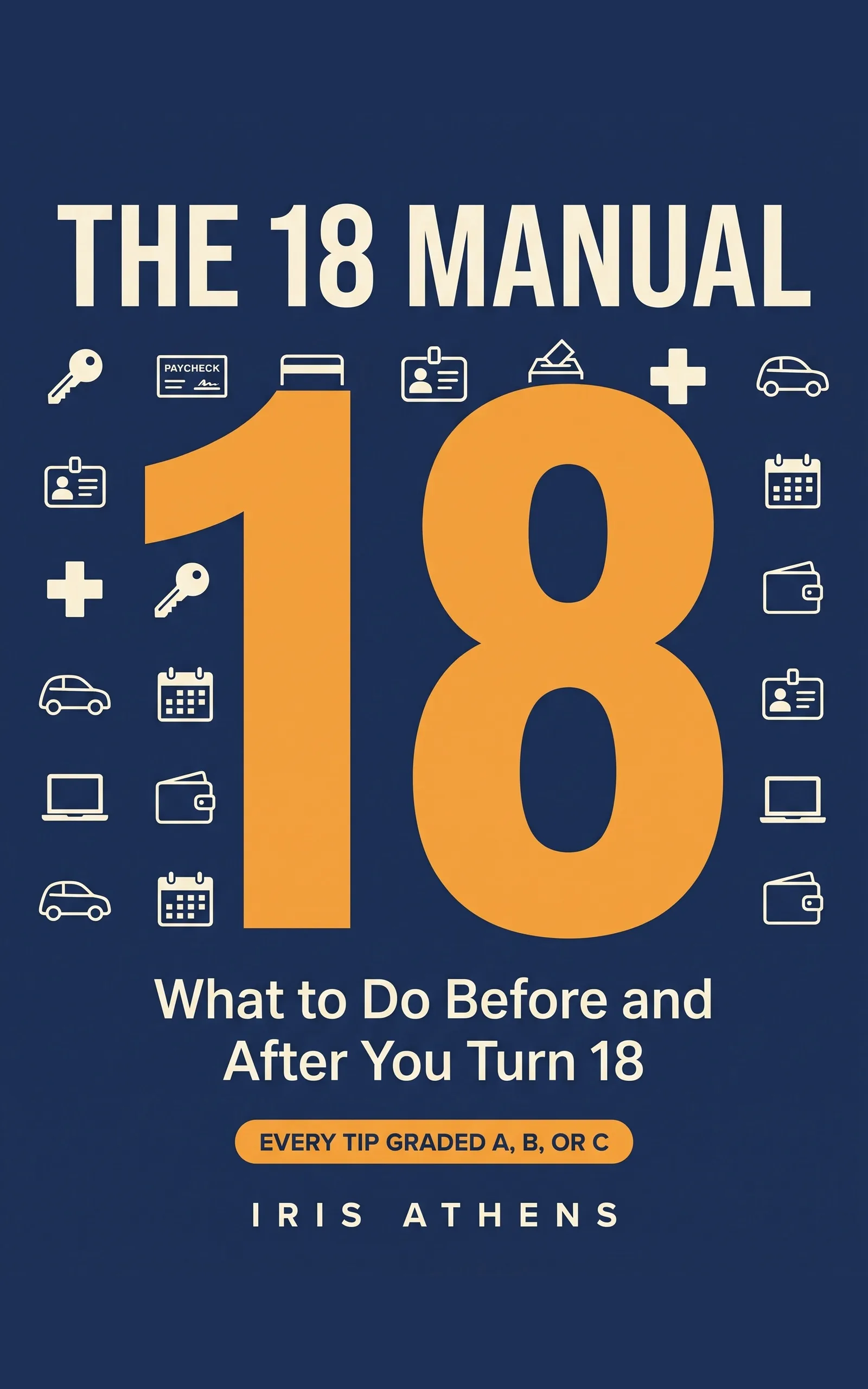 The 18 Manual by Iris Athens, book cover