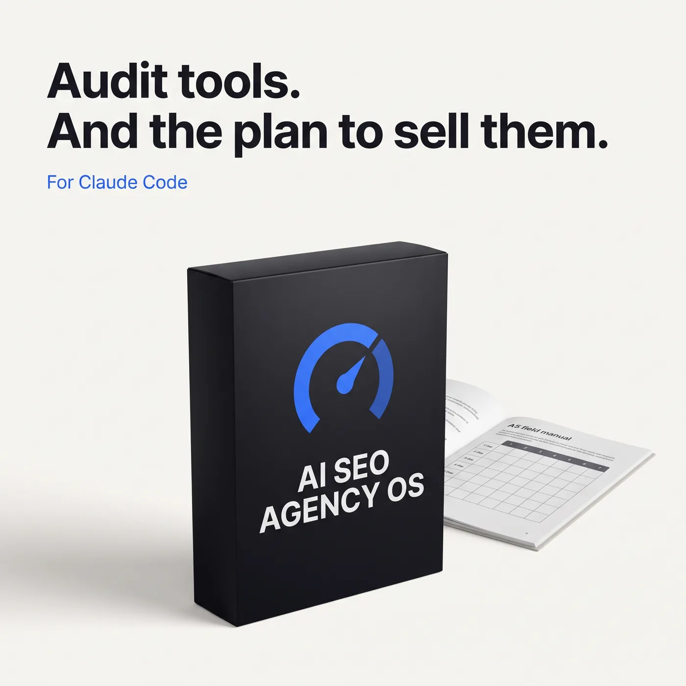Ai seo agency os audit tools and the plan to sell them