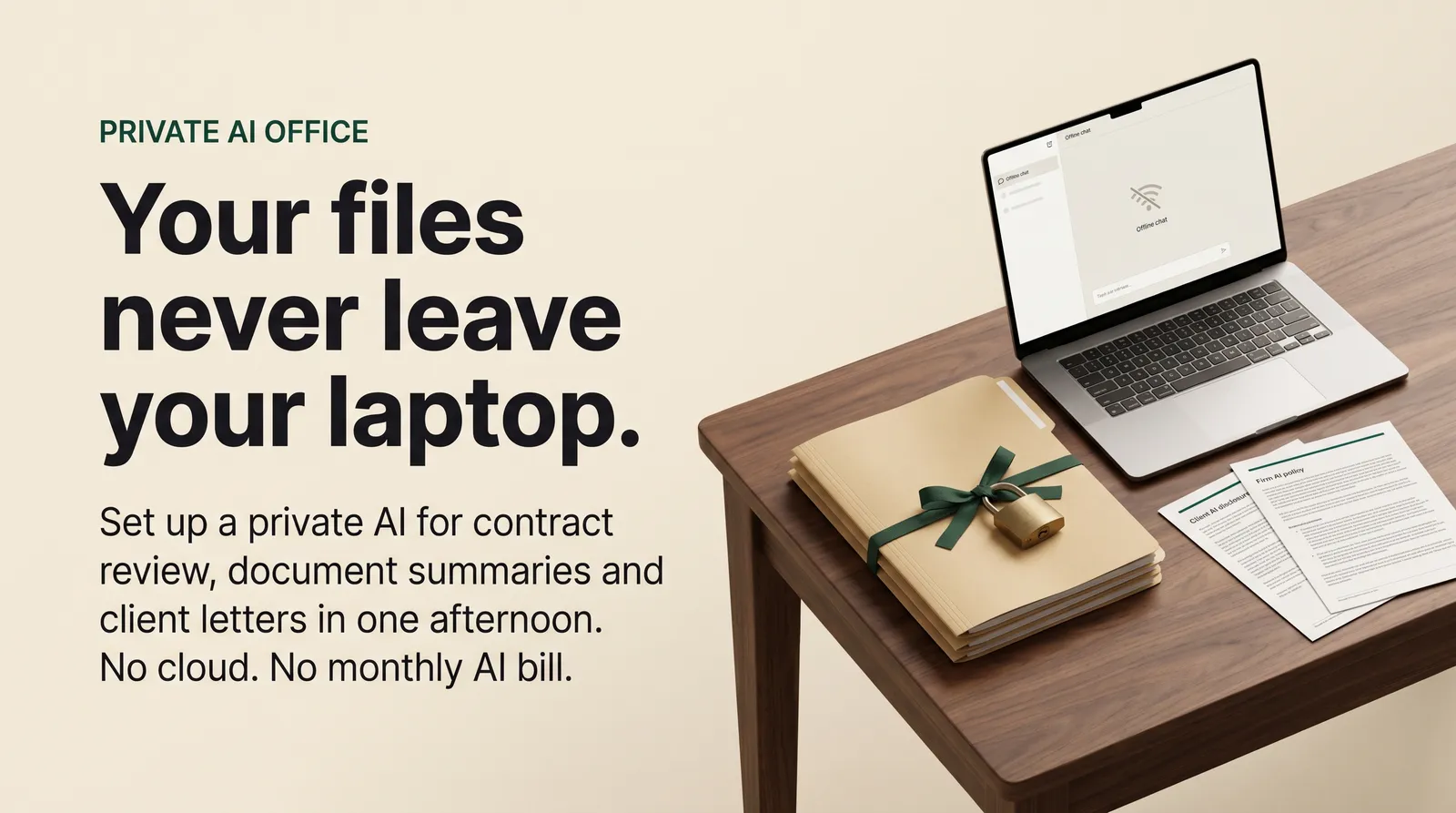 Private ai office your files never leave your laptop private ai for contract review
