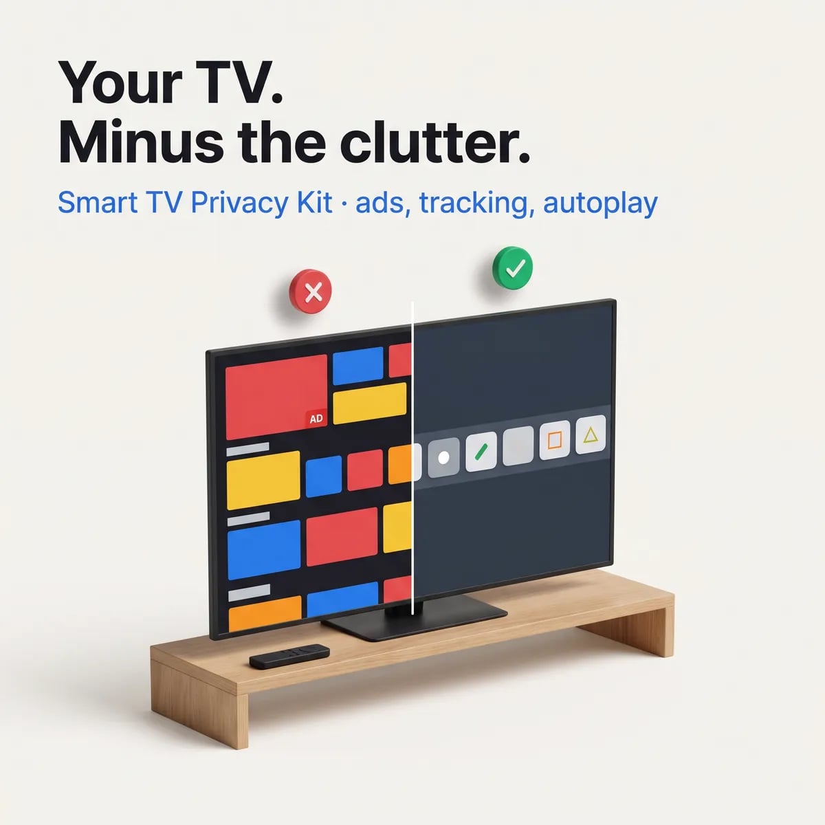 Smart tv privacy kit cover pinterest