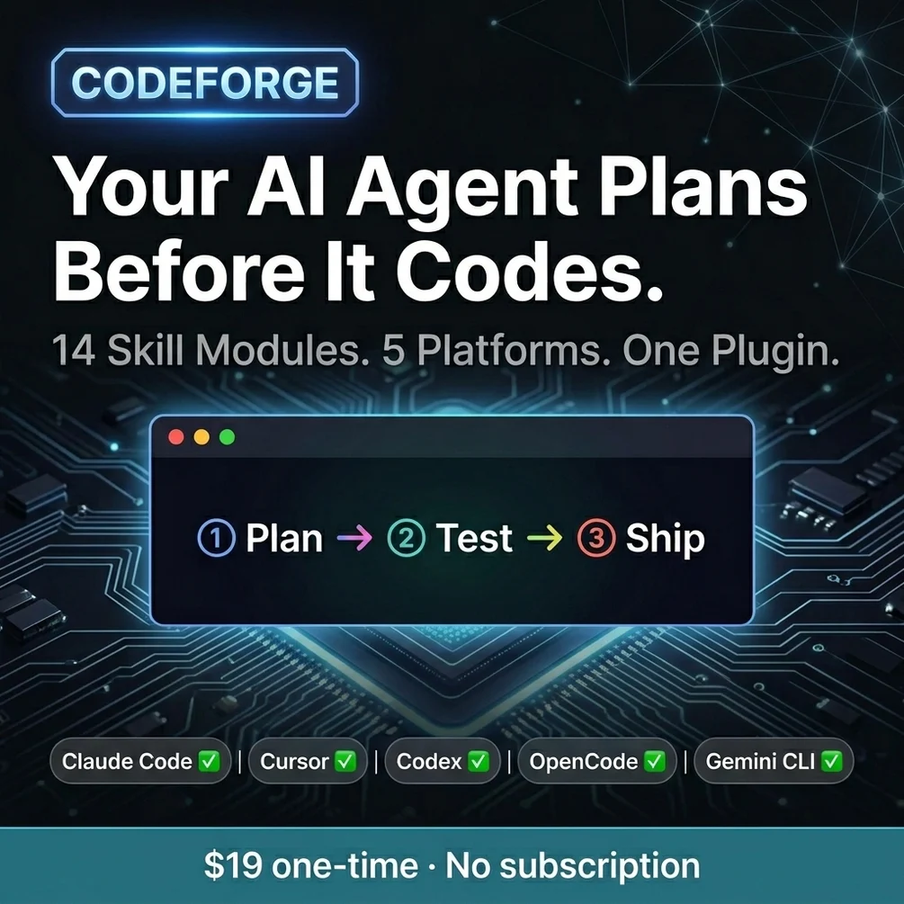 CodeForge — digital product on Gumroad
