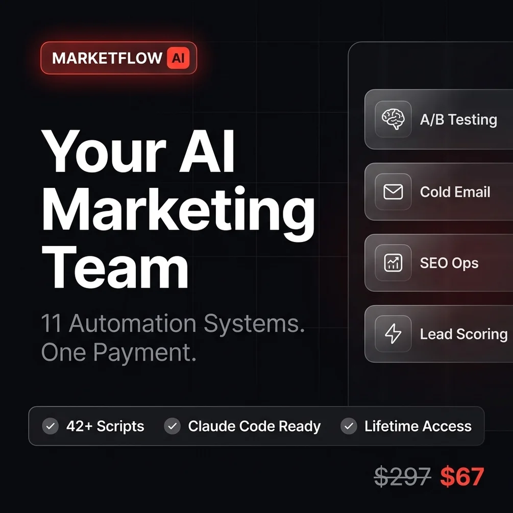 MarketFlow AI — digital product on Gumroad